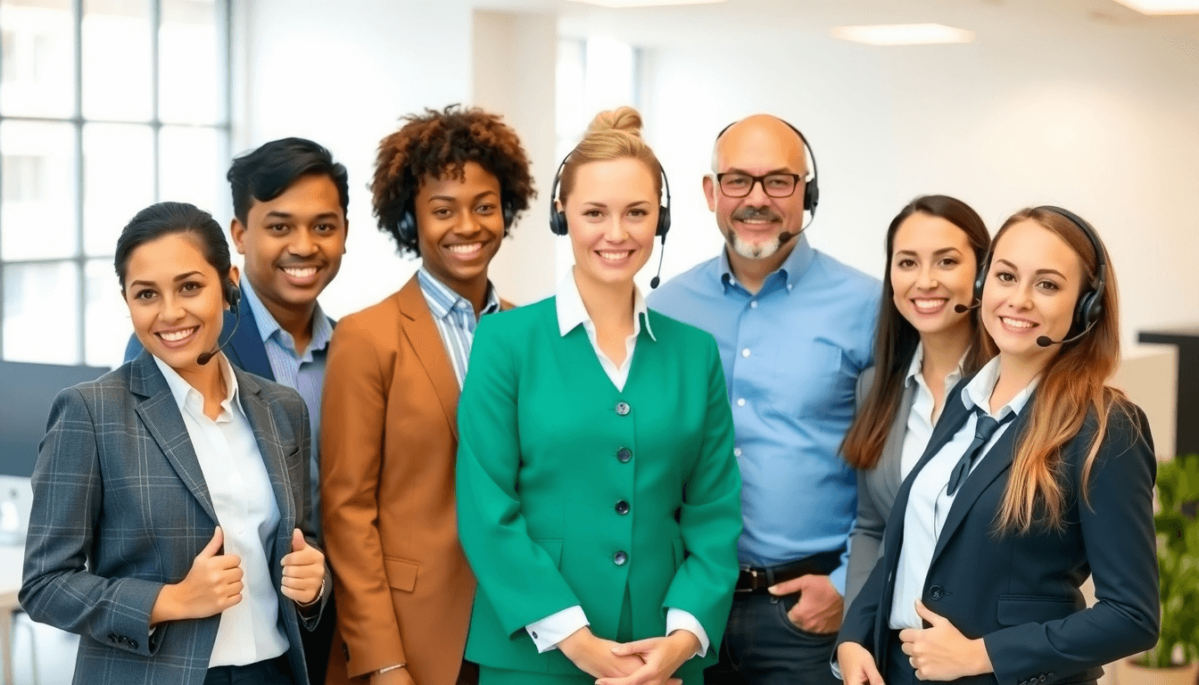 customer service team