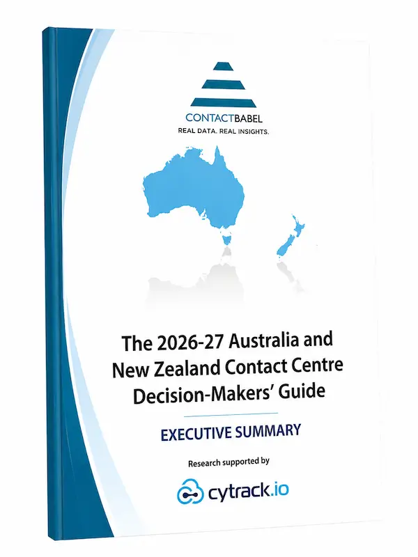 The 2026–27 Australia and New Zealand Contact Centre Decision-Makers’ Guide executive summary