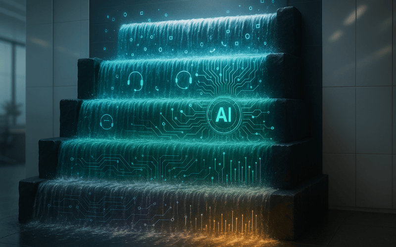 Caution Cascade AI Approach