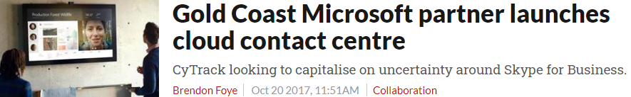 Gold Coast Microsoft Partner Launches Cloud Contact Centre