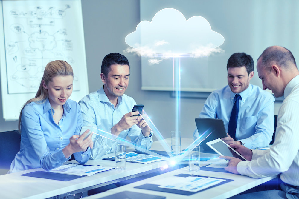 People with cloud technology