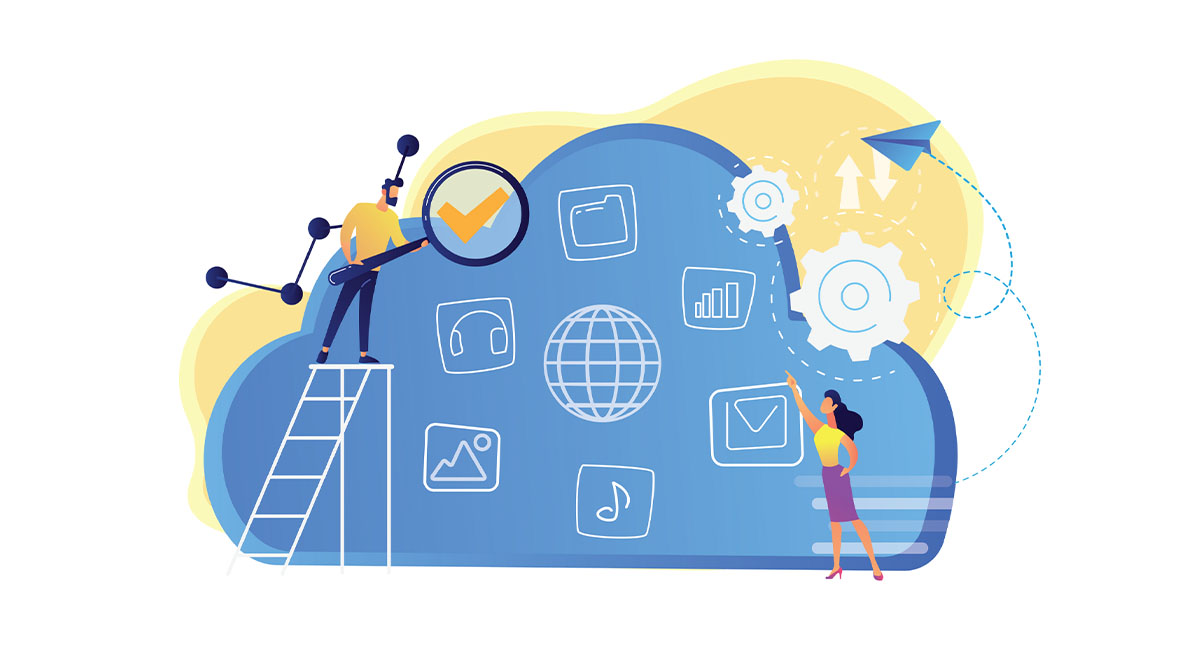 Transition to cloud contact centre graphic